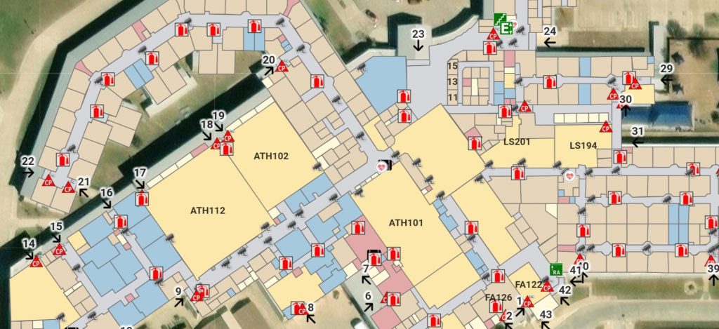 West Virginia school safety mapping data map of school
