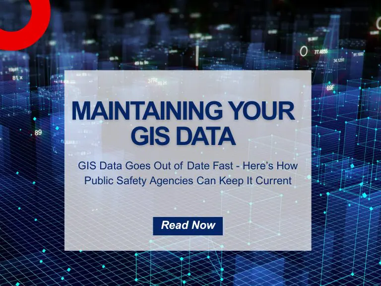 Public safety dispatcher using GIS data to coordinate emergency response